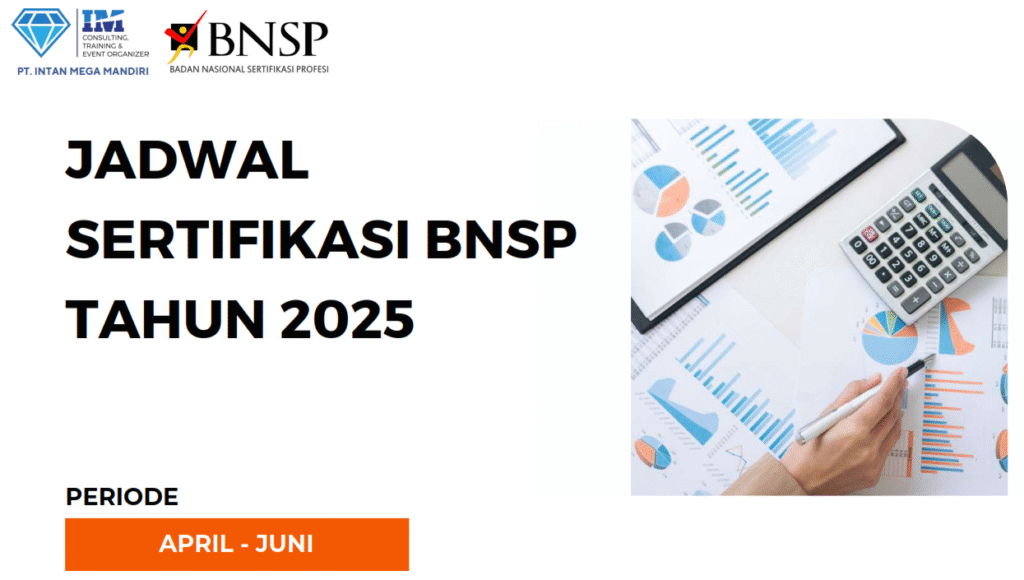 jadwal sertifikasi bnsp jakarta bandung bali yogyakarta