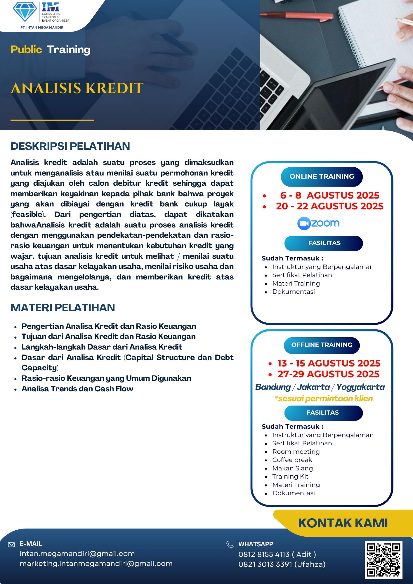 intan mega mandiri penyelenggara masa persiapan pensiun mpp sertifikasi pelatihan training lsp iso bnsp gathering outbond mice bandung jakarta